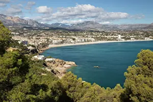 Alicante Prints: L'Albir and Serra Gelada Natural Park viewed from the mirador