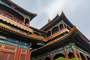 Beijing Prints: Lama Temple, Beijing, China, Asia