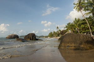 Surat Thani Prints: Lamai Beach, Ko Samui Island, Surat Thani, Thailand, Southeast Asia, Asia