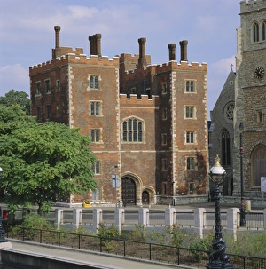 Banister Prints: Lambeth Palace, London, England, UK