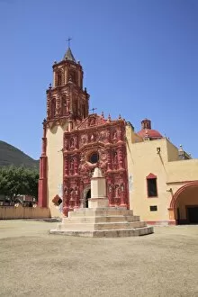 Landa Mission, UNESCO World Heritage Site, one of five Sierra Gorda missions designed by Franciscan Fray Junipero Serra