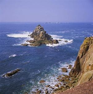 Lands End Prints: Lands End, Cornwall, England, UK