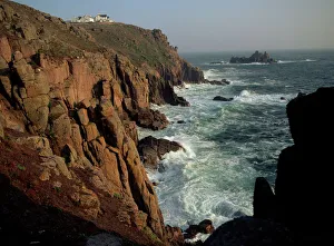 Surface Processes Prints: Lands End, Cornwall, England, United Kingdom, Europe