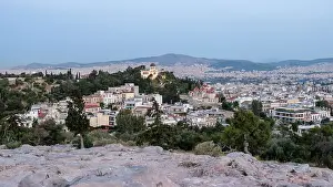 Ancient Ruins Prints: Landscape of Athens from the Areopagus