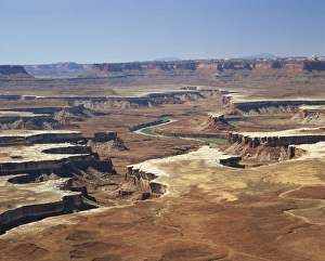 Landscape with Green River in the Island in the Sky