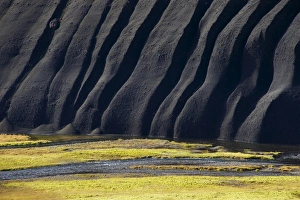 Images Dated 28th August 2009: Landscape of the interior from the F-208 route (Fjallabak route north, Nyrdri-Fjallabak)