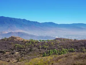Wanderlust Prints: Landscape of Monte Alban, Oaxaca State, Mexico