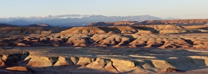 Arid Landscapes Prints: Landscape near Ait Ben-Haddou, Morocco, North Africa, Africa