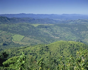 Landscape north of island, Dominican Republic, West Indies, Caribbean, Central America