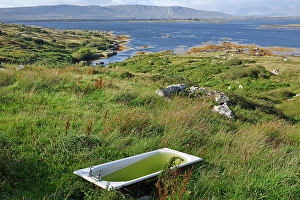 County Prints: Landscape at the north of Lettermore island