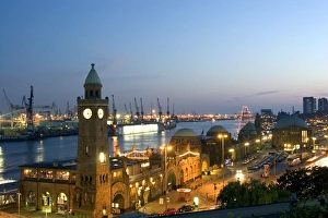 Landungsbrucken, Port of Hamburg, St