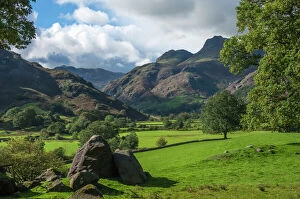 Langdale Pikes, Langdale Valley, English Lake District National Park, Cumbria, England