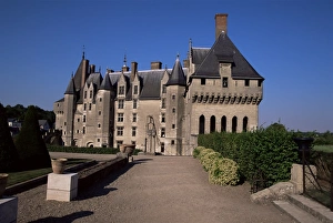 Loire Prints: Langeais, UNESCO World Heritage Site, Indre-et-Loire, Centre, France, Europe