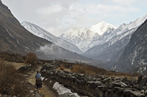 Bagmati Prints: Langtang Valley and Pangen Dopku mountain