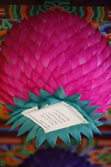 Seoul Prints: Lantern for the dead, Seoul, South Korea, Asia