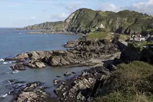 Images Dated 12th September 2010: Lantern Hill and Beacon Point, Ilfracombe, Devon, England, United Kingdom, Europe