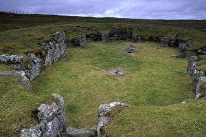 Neolithic Prints: Large Neolithic communal house or temple