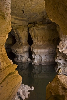 Images Dated 26th March 2008: The largest cave system in Africa, Sof Omar, Ethiopia, Africa
