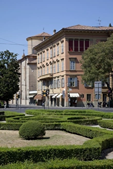 Hedges Prints: Largo G Garibaldi, Modena, Emilia Romagna, Italy, Europe