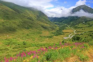 Trek Prints: L'Ariege valley near el Pas de la Casa, Pyrenees