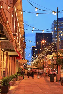 Denver Prints: Larimer Square, Denver, Colorado, United States of America, North America