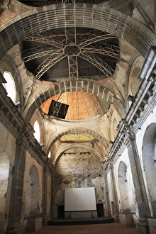 Images Dated 1st December 2007: Las Capuchinas, Convent Ruins, Antigua, UNESCO World Heritage Site, Guatemala