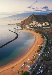 Tenerife Prints: Las Teresitas beach and San Andres at sunrise