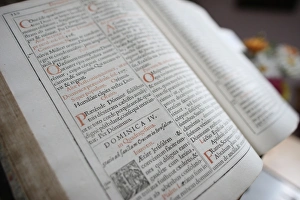 Page Prints: Latin Bible, France, Europe