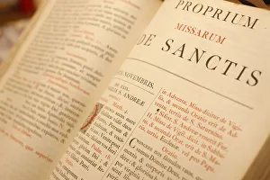 Images Dated 6th December 2008: Latin Missal, Lyon, Rhone, France, Europe
