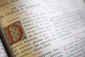 Images Dated 6th December 2008: Latin Missal, Lyon, Rhone, France, Europe