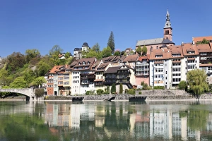 Black Forest Prints: Laufenburg, Heilig Geist Kirche Church