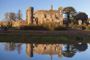 Laugharne Castle, Carmarthenshire, Wales, United Kingdom, Europe