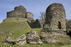 Images Dated 22nd April 2010: Launceston Castle, Cornwall, England, United Kingdom, Europe