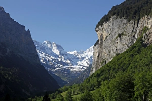 Purity Prints: Lauterbrunnen Falls, Lauterbrunnen Valley, Bernese Oberland, Swiss Alps