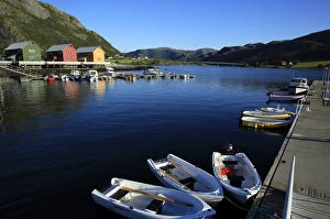 Nord Trondelag Prints: Lauvsnes, Flatanger, Nord-Trondelag, Norway, Scandinavia, Europe