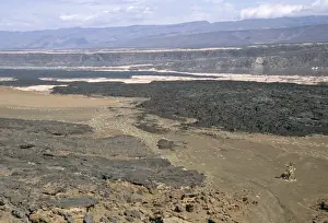 Rift Valley Prints: Lavas from Ardoukoba volcano in Rift Valley 152m below sea level, Afar Triangle