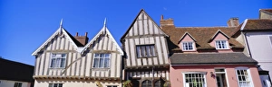 Timbered Building Prints: Lavenham, Suffolk, England