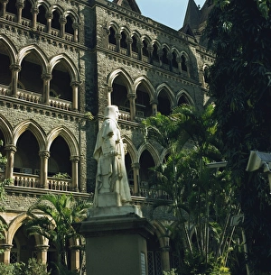 Mumbai Prints: Law Courts, Mumbai, India, Asia