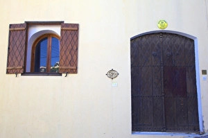 Shutter Prints: Lawrence Durrells House in Bellapais, North Cyprus, Cyprus, Europe