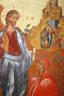 Abbeys Prints: Lazaruss resurrection painted by Jean- Marie Vien in 1747