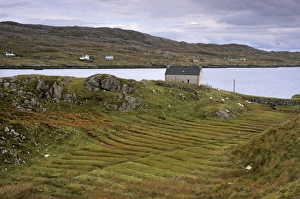 Harris Prints: Lazybeds, remnants of ancient cultivation methods