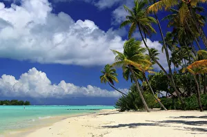 White Sand Prints: Le Bora Bora by Pearl Resort, Bora Bora, French Polynesia, South Pacific, Pacific