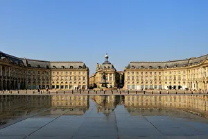 Aquitaine Prints: Le Miroir d Eau (Mirror of Water) by Corajoud