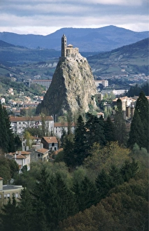 10th Century Prints: Le Puy En Velay, Haute Loire, Auvergne, France