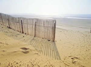Banister Prints: Le Touquet, Paris-Plage, Pas de Calais, Normandy, France, Europe