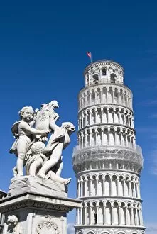 Images Dated 5th January 2010: The Leaning Tower of Pisa, Piazza dei Miracoli, UNESCO World Heritage Site