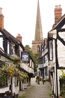 Street Scenes Prints: Ledbury, Herefordshire, England, United Kingdom, Europe