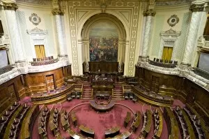Images Dated 10th March 2009: Legislative chamber, interior of Palacio Legislativo, the main building of government