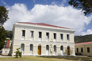 Virgin Islands Prints: Legislature Building in Charlotte Amalie