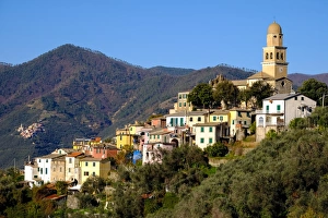 Cinque Terre Prints: Legnaro village, near Monterosso, Cinque Terre, Liguria, Italy, Europe